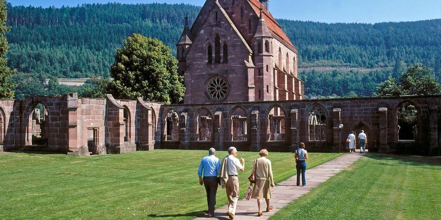 Gäste im Kloster Hirsau