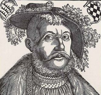 Ulrich von Württemberg, Holzschnitt von Hans Brosamer um 1540