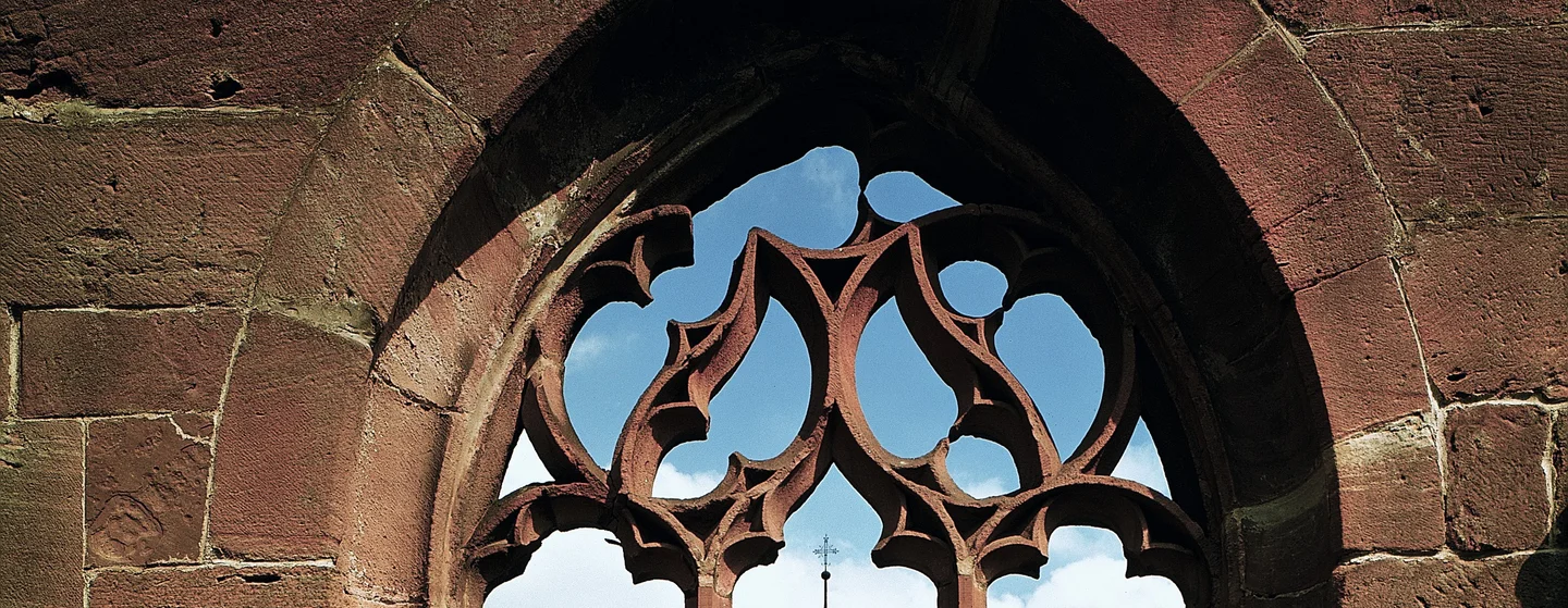 photo: Landesmedienzentrum Baden-Württemberg, Dieter Geissler Hirsau Monastery, window in the chapel of St. Mary